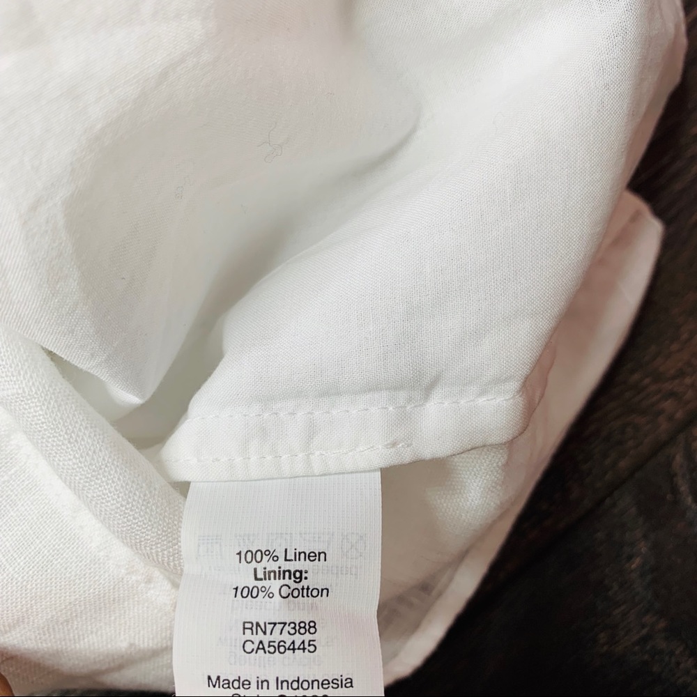 ❌SOLD❌J. Crew Off The Shoulder Linen Top - Picture 4 of 6
